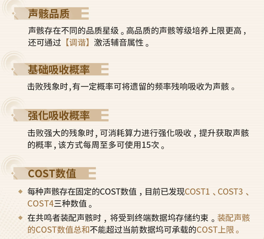 鸣潮声骸有什么用 鸣潮声骸系统解析