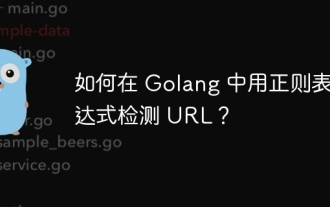 Comment détecter une URL avec une expression régulière dans Golang ?