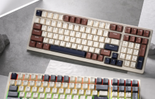 RK 98 Pro 机械键盘新增配色“美拉德 / 五十度灰”6 月 8 日开售：可选红 / 茶 / 烟雨轴，199 元