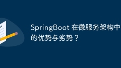 SpringBoot 在微服务架构中的优势与劣势?