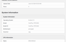 一加新款平板现身 Geekbench 数据库，确认搭载骁龙 8 Gen 3 处理器