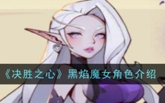 'Heart of Victory' character introduction of the Black Flame Witch
