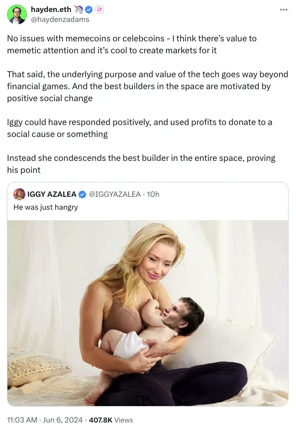 MOTHER 一周千倍，Vitalik 会不会被名人币“打脸”？