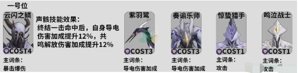 鸣潮吟霖声骸搭配思路分享