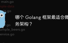 哪个 Golang 框架最适合微服务架构？