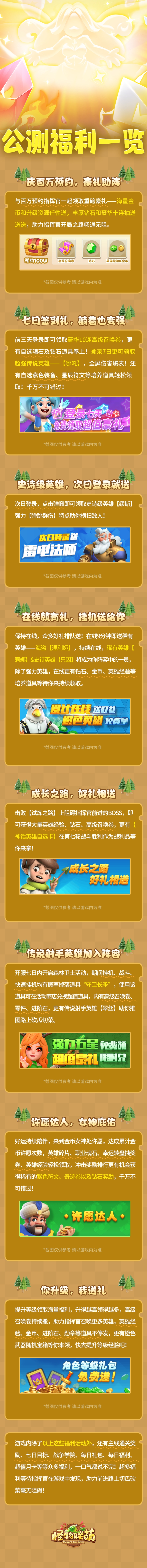 《怪物联萌》公测福利一览