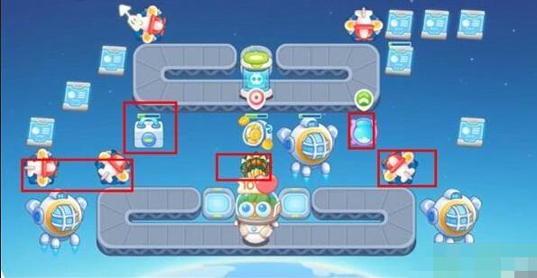 保卫萝卜4太空穿越第28关攻略