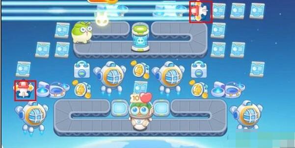 保卫萝卜4太空穿越第28关攻略