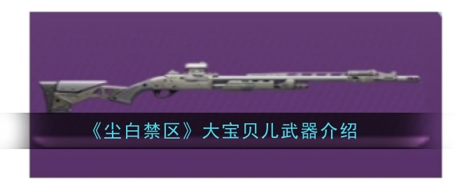 《尘白禁区》大宝贝儿武器介绍