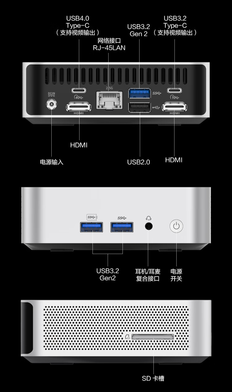 机械革命 imini S710 迷你主机开启预售：0.5L 金属机身、R7-8845H，2999 元