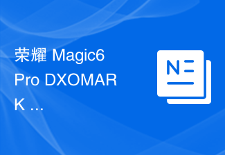 荣耀 Magic6 Pro DXOMARK 影像测试结果出炉:总分158,位列排行榜第 1 名