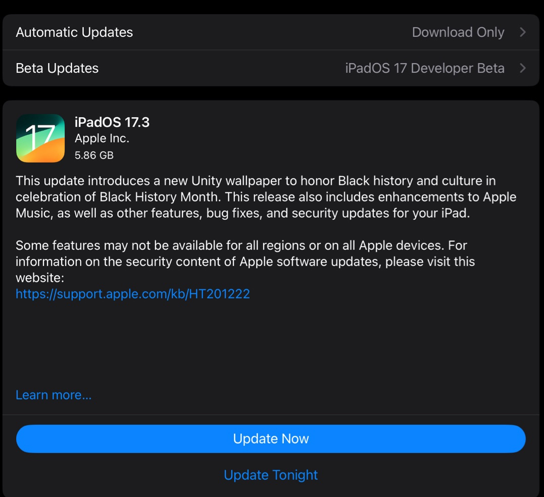 苹果 iOS / iPadOS 17.3 RC 发布:新增被盗设备保护和“团结之花”主题