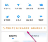 铁路12306怎么查询车站公告 铁路12306查询车站公告操作步骤