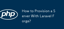 Comment provisionner un serveur avec Laravel Forge ?