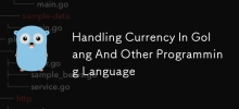 在 Golang 和其他程式語言中處理貨幣