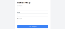 Création d'une interface utilisateur de paramètres de profil réactive avec Tailwind CSS