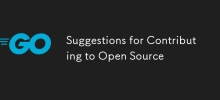 Vorschläge für Beiträge zu Open Source