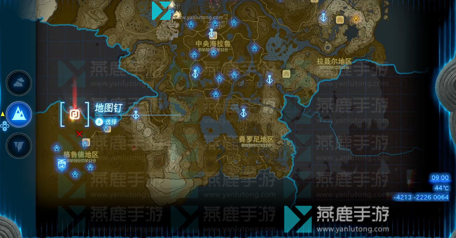 王国之泪格鲁德地区神庙位置攻略