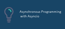 Asynchrone Programmierung mit Asyncio