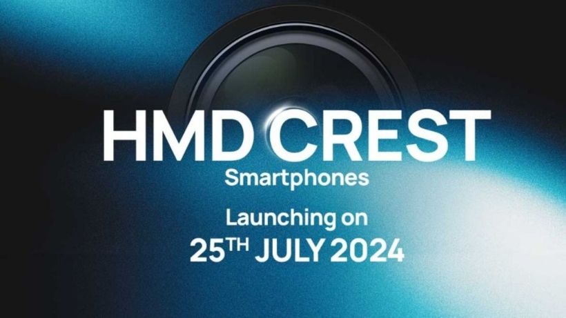 7 月 25 日发布，hmd 品牌在印度的首款手机系列 crest 开启预热