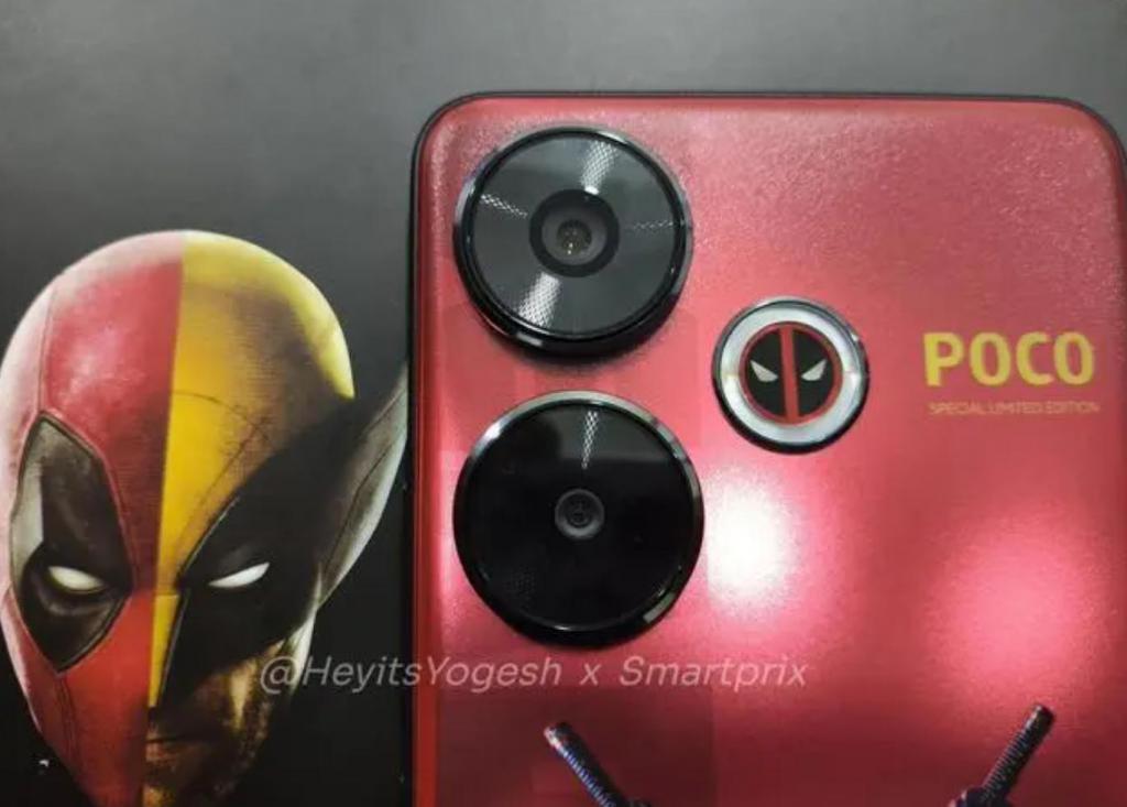 POCO F6（Redmi Turbo3）聯名《死侍與金鋼狼》電影手機曝光