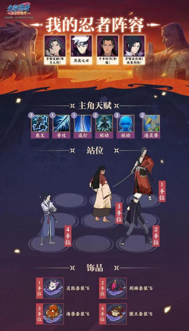 《火影忍者：忍者新世代》佐助[侠客列传]——忍者攻略&阵容推荐！