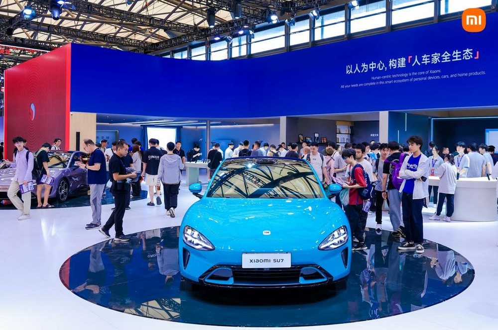 小米SU7 首次亮相 ChinaJoy,小米大小折叠新品同时展出