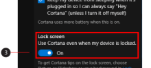 Cara Mendayakan atau Lumpuhkan Cortana pada Skrin Kunci