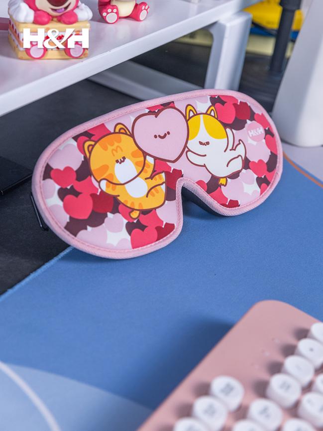 H&H x YOYOMILK联名石墨烯钛锗温热眼罩,节日送礼新选择,传递健康关爱