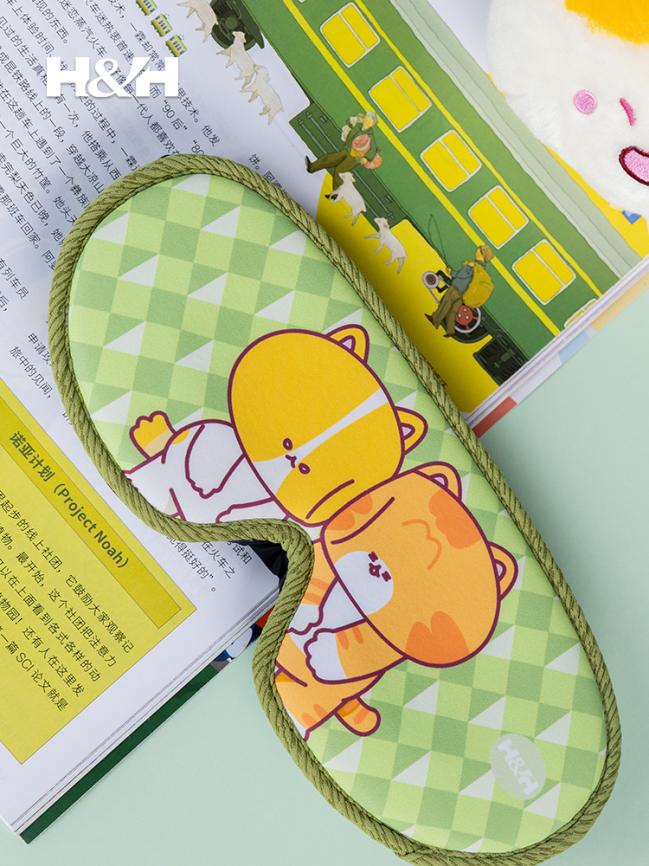 H&H x YOYOMILK联名石墨烯钛锗温热眼罩,节日送礼新选择,传递健康关爱