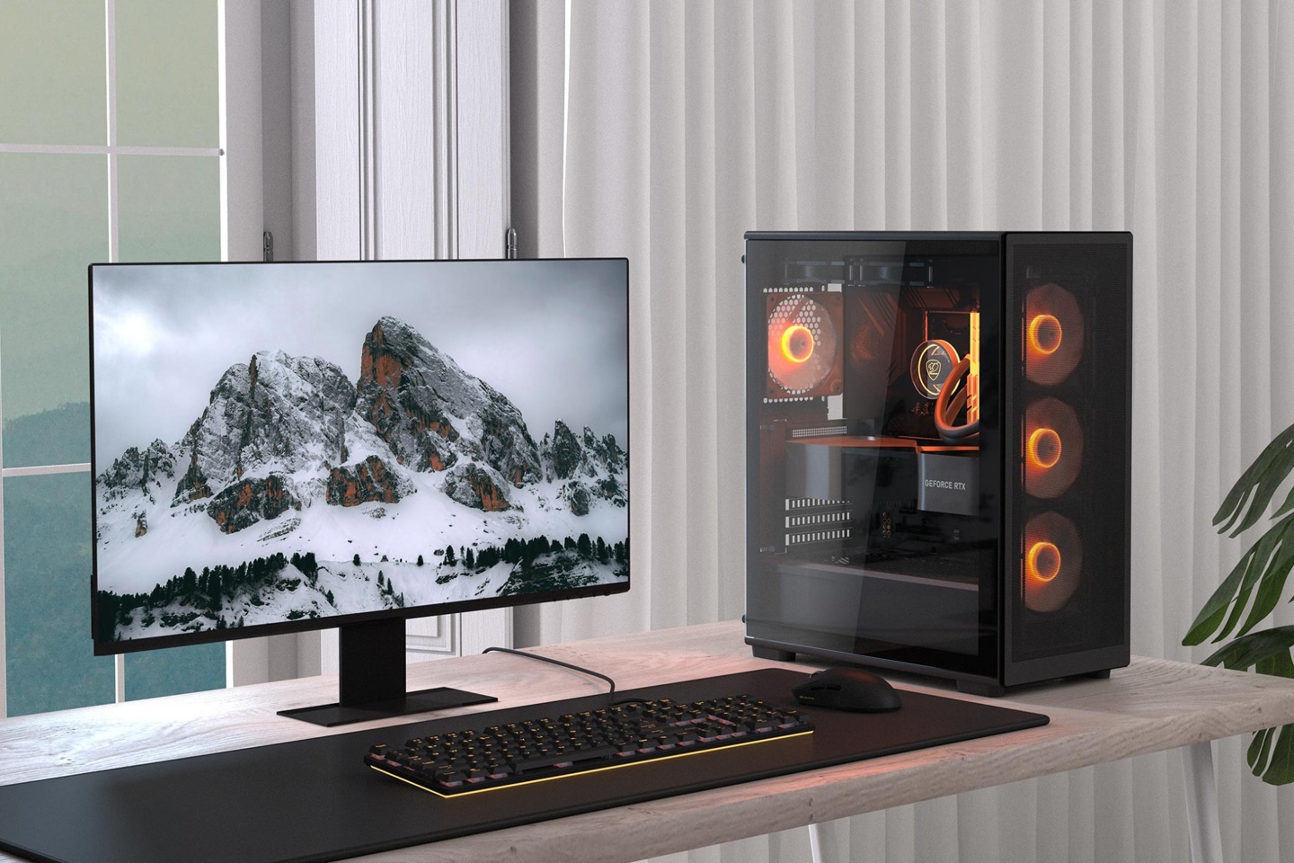 骨伽推出 MX220 RGB 中塔 ATX 侧透机箱，预装 4 颗 120mm 风扇