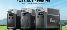 FOSSiBOT F3600 Pro debuts as up-to-7,200W portable power station with modular expansion system