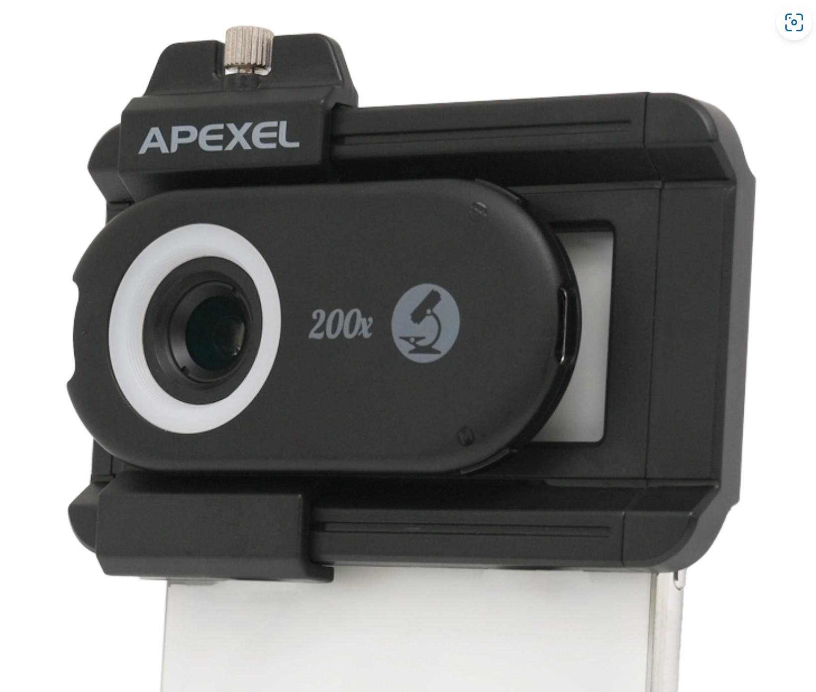 Asanuma 推出帶有環形燈的 Apexel APL-MS200 200x 智慧型手機顯微鏡