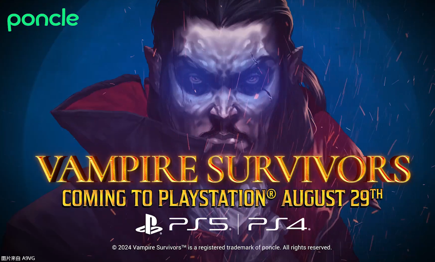 《吸血鬼幸存者》PS5/PS4版最新预告 8月29日推出