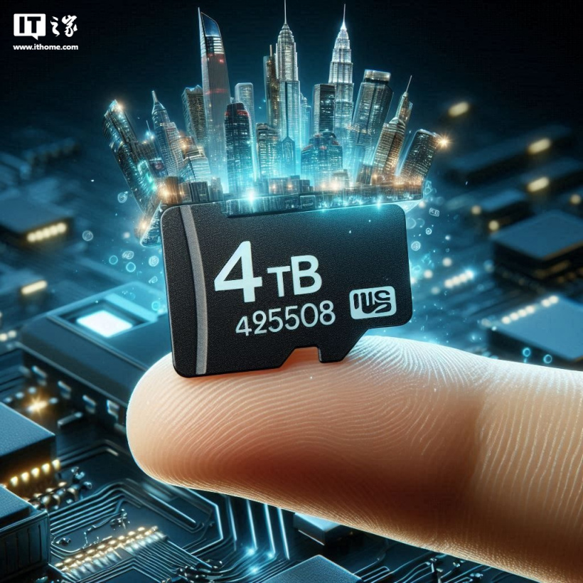 全球首款,闪迪将展示 4TB microSD 和 8TB SD 存储卡