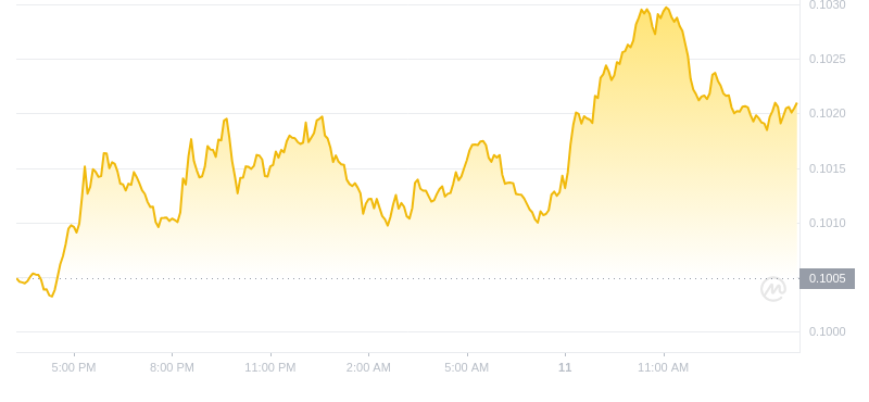 2024年08月11日恒星币价格