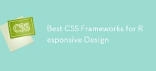 Meilleurs frameworks CSS pour une conception réactive