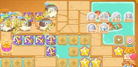 保卫萝卜4法老归来17  保卫萝卜4法老归来17通关攻略