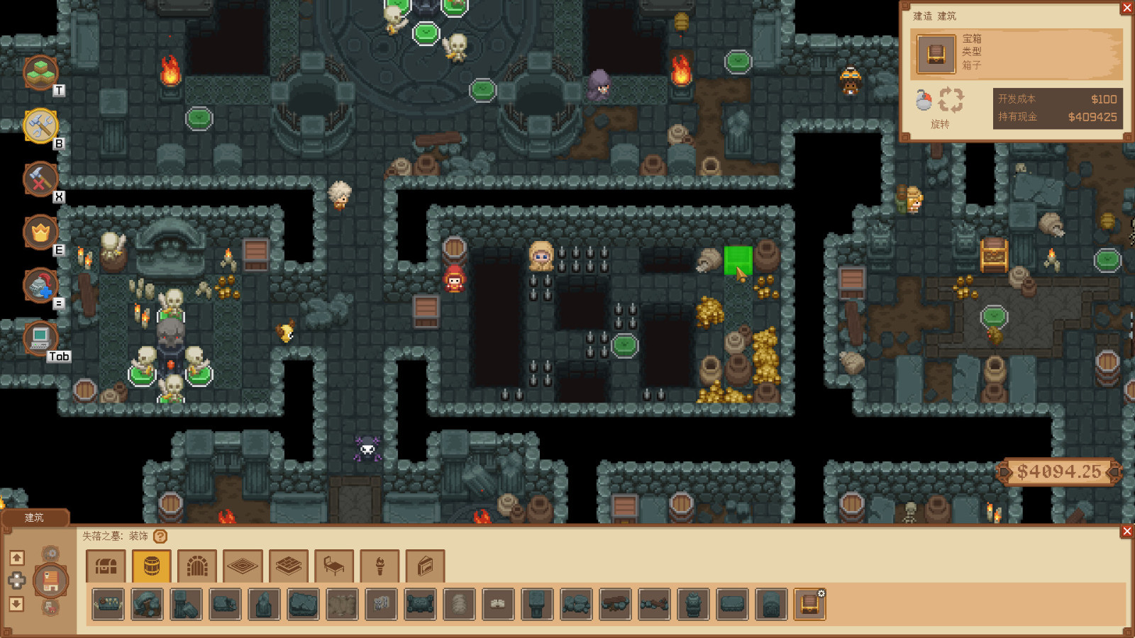 游戏产业模拟游戏《Let\'s Build a Dungeon》Steam页面开放 发行日期待定
