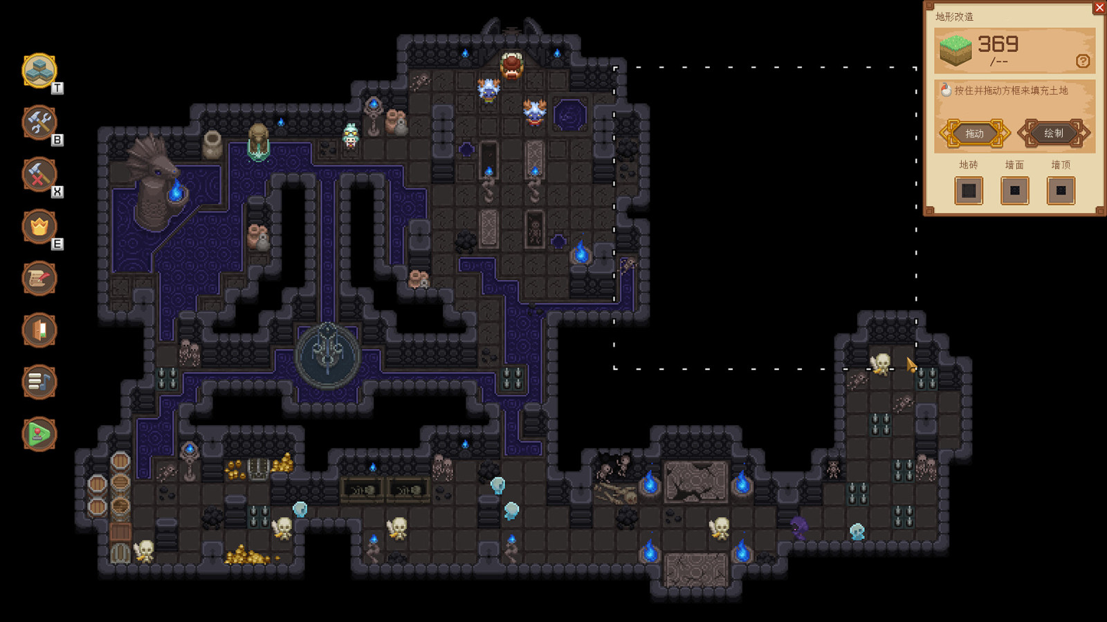 游戏产业模拟游戏《Let\'s Build a Dungeon》Steam页面开放 发行日期待定