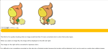 Expose html that converts an image into a composition of only certain types of colors.