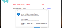 Solusi MySQL  Error Cannot Start
