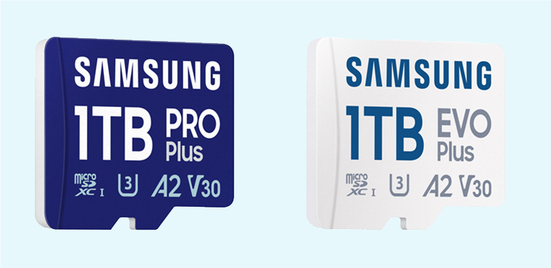 649 元起，三星 PRO Plus & EVO Plus micro SD 存储卡 1TB 版上市