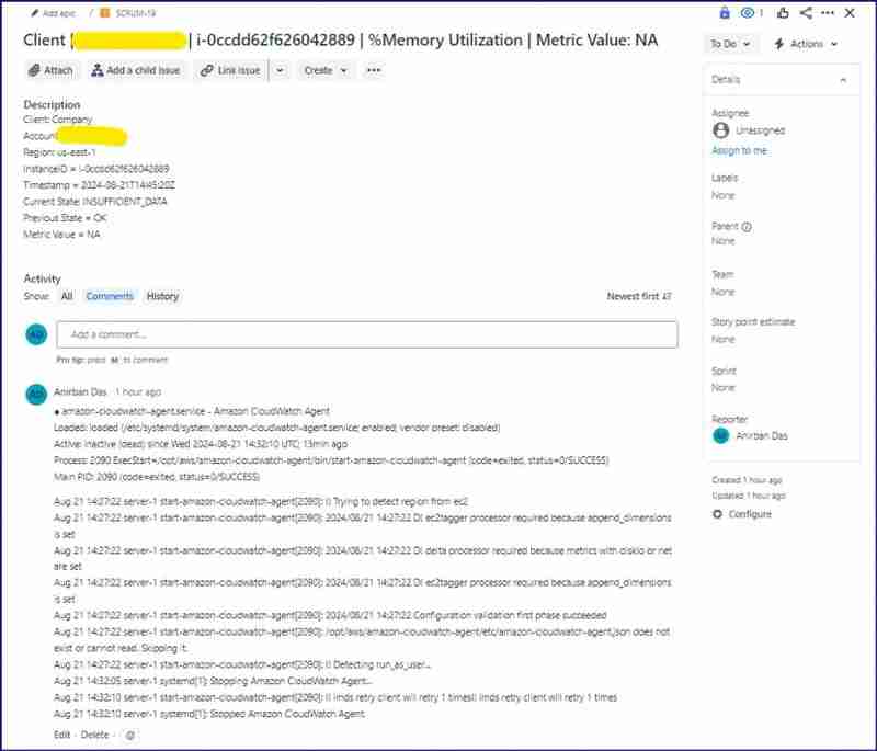 使用 EventBridge 和 Lambda 進行自動故障排除和 ITSM 系統