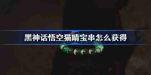 《黑神话悟空》猫睛宝串获得方法