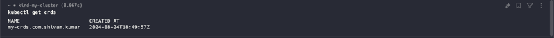 Mencipta pengawal kubernetes tersuai dalam Go
