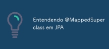 Understanding @MappedSuperclass in JPA