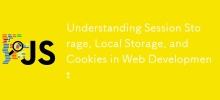 Understanding Session Storage, Local Storage, and Cookies in Web Development