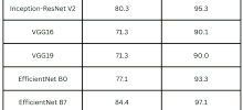 ResNet Vs EfficientNet vs VGG Vs NN