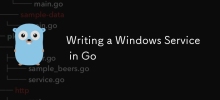 Go에서 Windows 서비스 작성